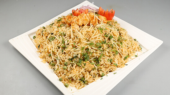 Chicken Tikka Fried Rice Recipe | Lazzat